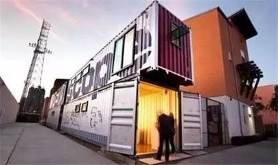 独具一格的集装箱建筑 钢铁立方中的创意生活
